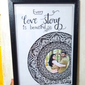 Mandala Art Couple Frames